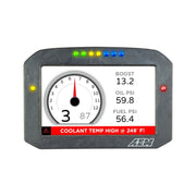 AEM CD-7L Carbon Logging Flush Digital Dash Display AEM Gauges