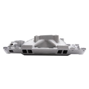 Edelbrock Manifold SBC Victor E-Tec EFI Satin Edelbrock Intake Manifolds