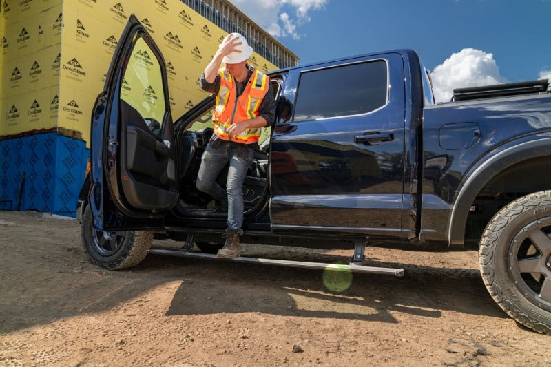 AMP Research 21-23 Ford F150 PowerStep Plug N Play - Black (See 76252-01A For Hybrid) AMP Research Running Boards