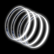 Oracle LED Illuminated Wheel Rings - White ORACLE Lighting Light Strip LED