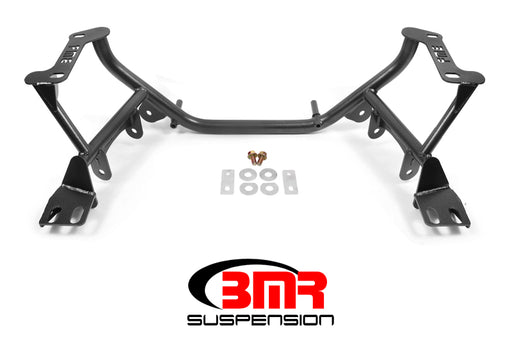 BMR 96-04 New Edge Mustang K-Member Coilover Version / Motor Plate Version - Black Hammertone BMR Suspension Crossmembers