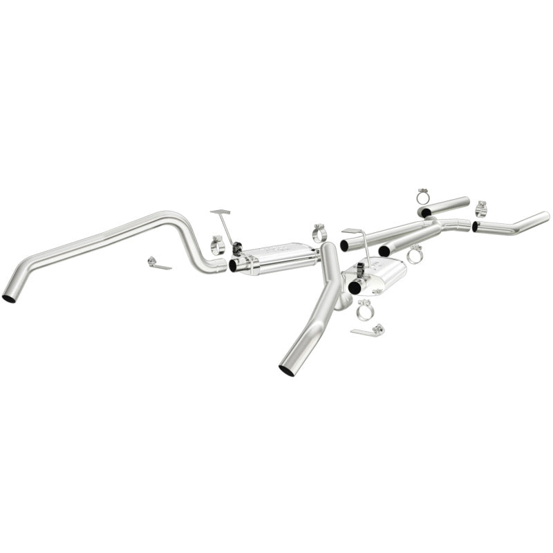 MagnaFlow Sys Cat-Back 67-72 F-Body 2.50inch w/Tru-X Magnaflow Catback
