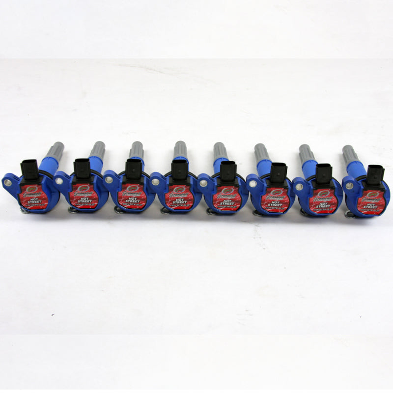 Granatelli 11-15.5 Ford 5.0L Coyote 4V Hot Street Coil-On-Plug Wire Conn Kit w/Coil Packs (50K Volt) Granatelli Motor Sports Ignition Coils - Upgrade