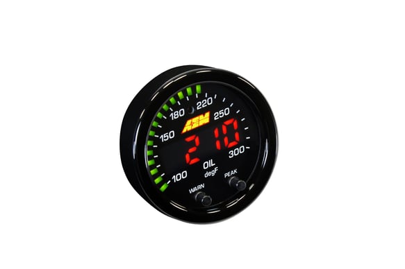 AEM X-Series Temperature Gauge Kit 30-0302 AEM Autoparts