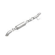 MagnaFlow Cat-Back, SS, 2.5/3in, Turn Down In Front Rear Tire 2015 Ford F150 5.0L V8 Ext Cab Magnaflow Catback