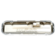 Edelbrock Valve Cover Signature Series Chevrolet 1965 and Later 396-502 V8 Low Chrome Edelbrock Valve Covers