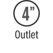 MagnaFlow 3in-4in Stainless Steel Transition 7in Long Magnaflow Catalytic Converter Universal