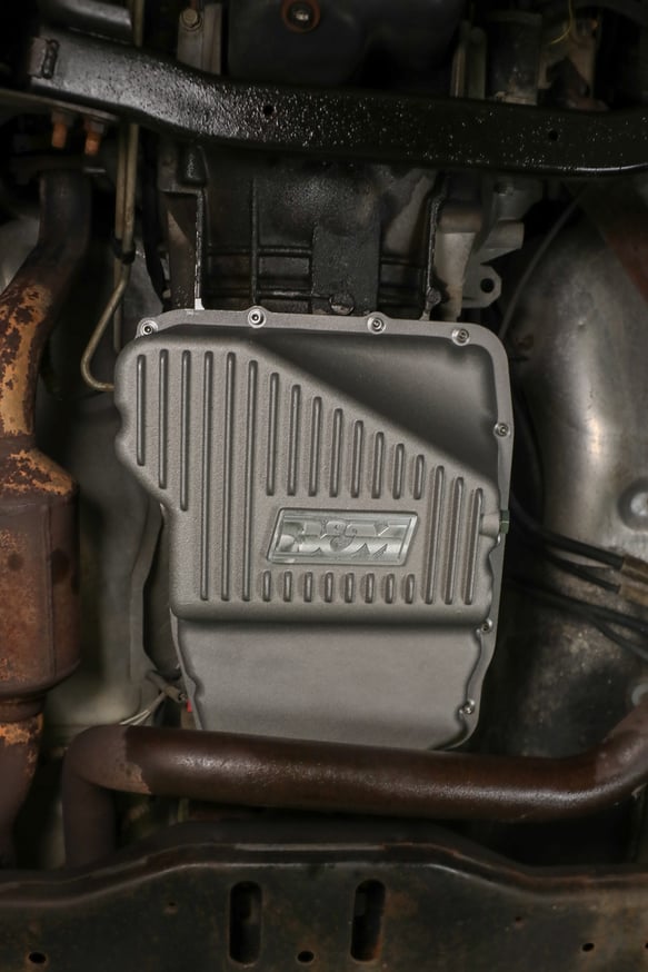 B&M Mopar Hi-Tek Transmission Pan 70402 B&M Autoparts