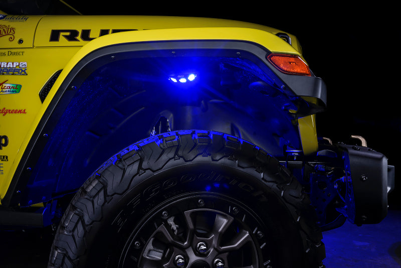 Oracle Underbody RGB+W Wheel Well Rock Light Kit - 4 PCS - ColorSHIFT ORACLE Lighting Light Bars & Cubes