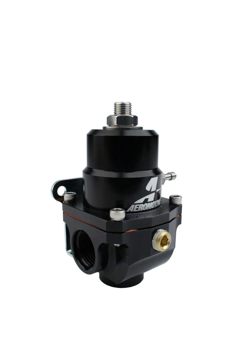Aeromotive Adjustable Regulator - 35-75PSI - .188 Valve - (2) -08 Inlets/-08 Return Aeromotive Fuel Pressure Regulators