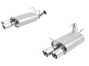 Borla 13-14 Mustang Shelby GT500 GT 5.8L V8 RWD Dual Split Rear Exit ATAK Exhaust Rear Section Only Borla Catback