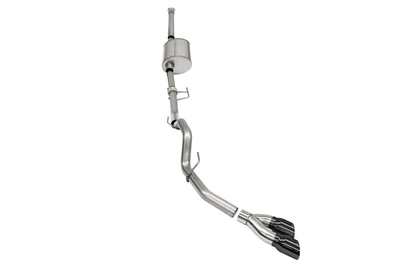 Corsa 2021-2025 Ford F-150 SuperCrew/6.5in Bed 3.5L V6 Sport Cat-Back Single Side Exit- CORSA Performance Catback
