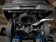 aFe Atlas 4in Aluminized Steel DPF-Back Exh 18-19 Ford F-150 V6-3.0L (td) w/ Polished Tip aFe DPF Back