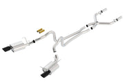 Borla 2011-2012 Mustang GT 5.0L Black Chrome 4.5in Rd Tip ATAK Catback Exhaust Borla Catback