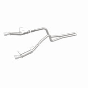 Magnaflow 2014 Ford Mustang V6 3.7L Comp Series Dual Split Rear Polished Stainless C/B Perf Exhaust Magnaflow Catback