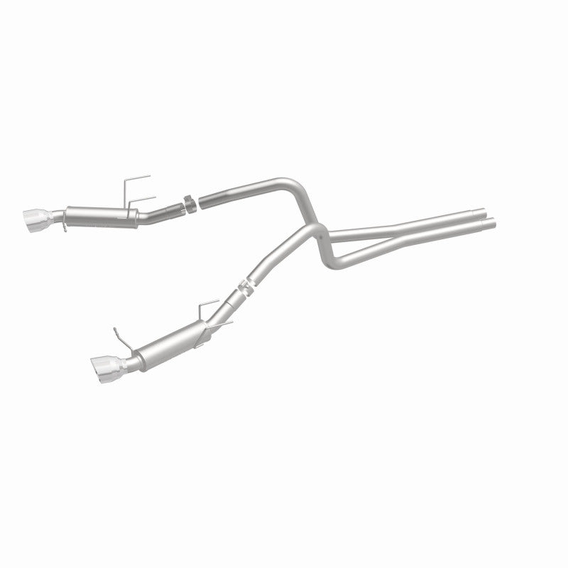 Magnaflow 2014 Ford Mustang V6 3.7L Comp Series Dual Split Rear Polished Stainless C/B Perf Exhaust Magnaflow Catback