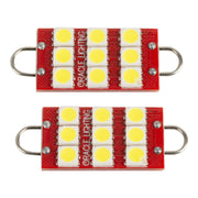 Oracle 44MM 6 LED 3 Chip - Loop Festoon Bulbs (Pair) - White ORACLE Lighting Bulbs