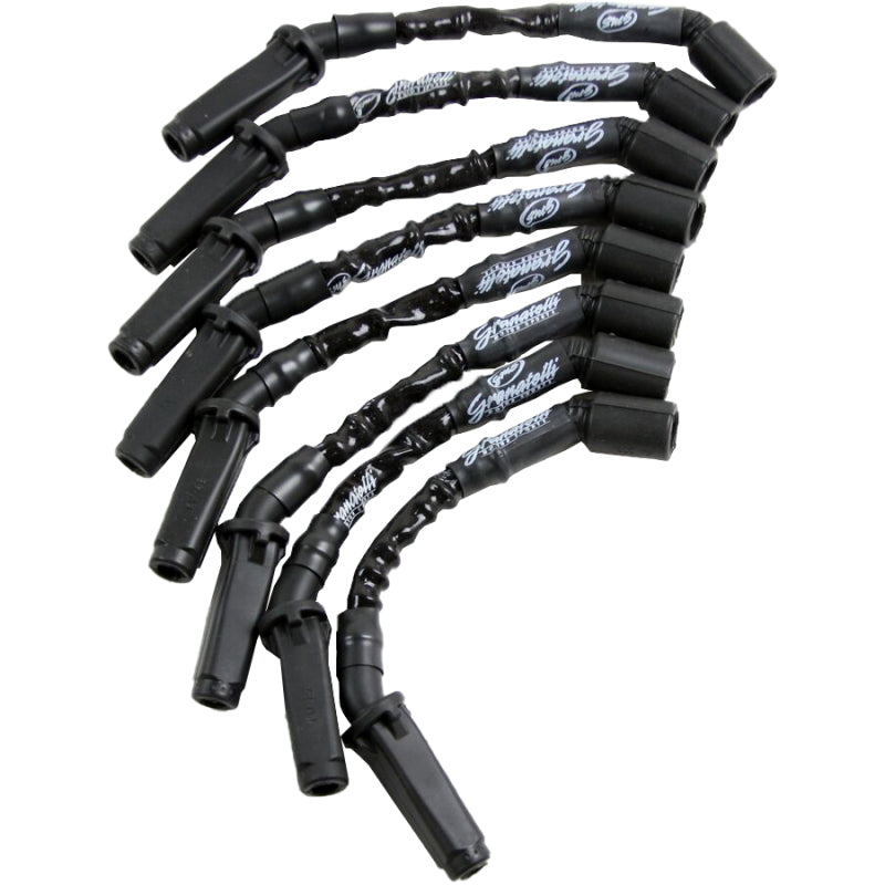 Granatelli 99-23 GM LS2/LS3/LSA/LS7/LS9 Hi-Perf Coil-Near-Plug Wire Conn Kit w/Blk Jacket Granatelli Motor Sports Spark Plug Wire Sets