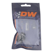 DeatschWerks 8AN ORB Male to M16 X 1.5 Metric Male (Incl O-Ring and Washer) - Anodized Matte Black DeatschWerks Fittings