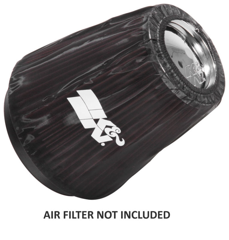 K&N Black Drycharger Round Tapered Custom Air Filter Wrap K&N Engineering Pre-Filters