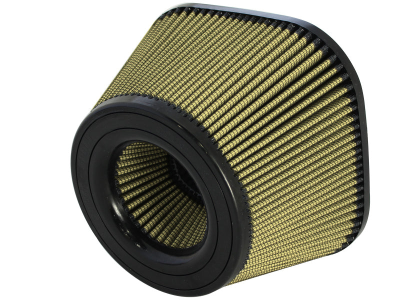 aFe Magnum FLOW Universal Air Filter w/Pro GUARD7 7-1/8IN F x (8-3/4 x 8-3/4 )IN B x 7IN T x 5-3/4IN aFe Air Filters - Universal Fit
