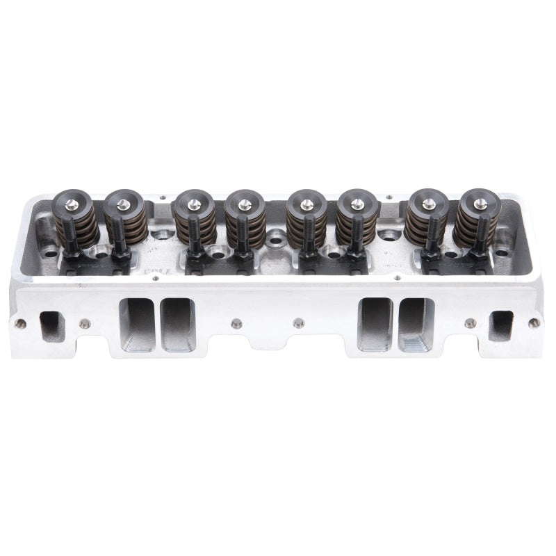 Edelbrock Single Victor Jr 64cc Head SBC Solid Roller Cams Edelbrock Heads