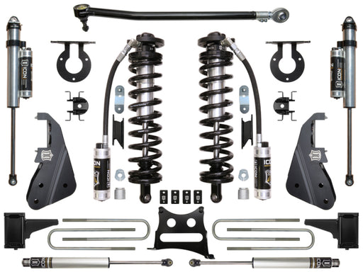 ICON 2017+ Ford F-250/F-350 4-5.5in Stage 4 Coilover Conversion System ICON Coilover Components
