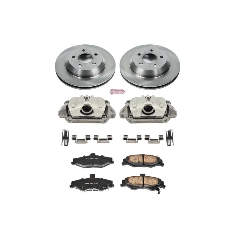 Power Stop 98-02 Chevrolet Camaro Rear Autospecialty Brake Kit w/Calipers PowerStop Brake Kits - OE