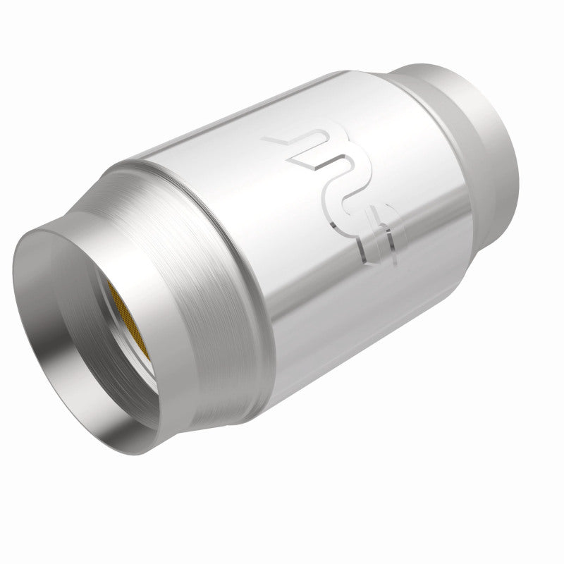 MagnaFlow Premium High Flow Metallic Converter 5in OD - 4in In / 4in Out Magnaflow Catalytic Converter Universal