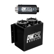 DeatschWerks 3.5L Modular Surge Tank (Incl. 1 DW350iL In-Line Fuel Pump) DeatschWerks Surge Tanks