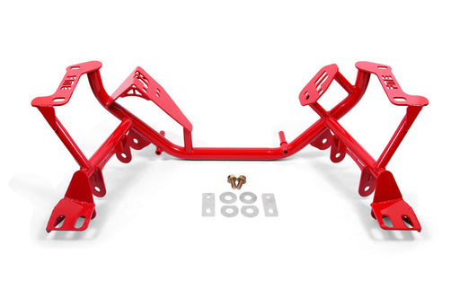 BMR 79-95 Ford Mustang K-Member Standard Version - Red BMR Suspension Crossmembers