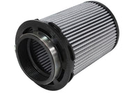 aFe MagnumFLOW Pro DRY S Universal Air Filter 3.5in. F / 5in. B mtm2 / 4.5in. inv T / 7.5in. H aFe Air Filters - Universal Fit