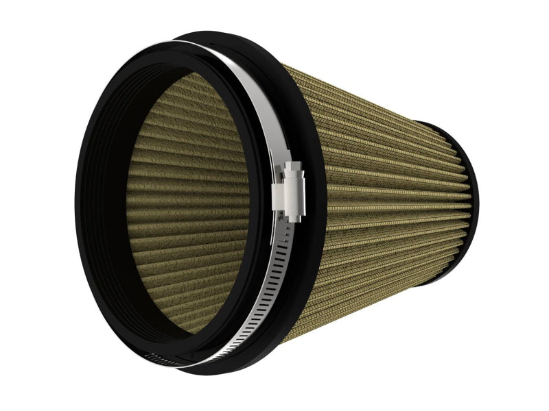 aFe Magnum FLOW Universal Air Filter w/ Pro GUARD 7 Media 6 IN F X 7-1/2 IN B X 4-3/4 IN T X 8 IN H aFe Air Filters - Universal Fit