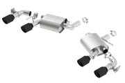 Borla 2016-2018 Chevrolet Camaro SS AT/MT RWD Ceramic Black S-Type Exhaust (w/ Dual Mode Valves) Borla Axle Back
