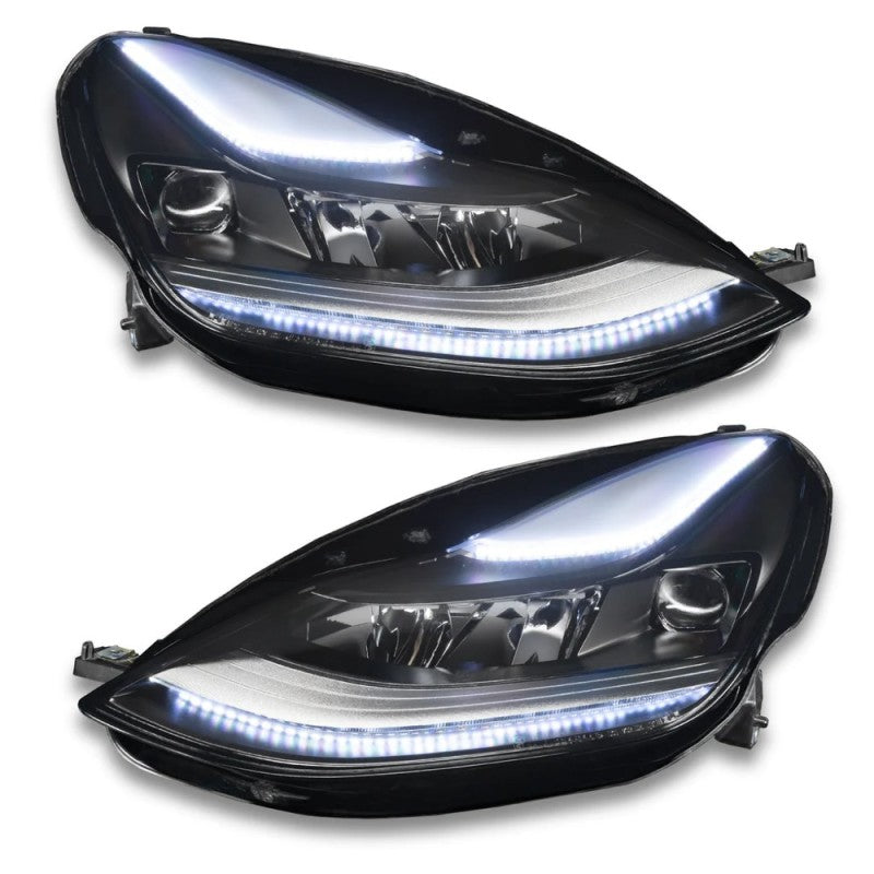 Oracle 2021+ Tesla Model 3 Dynamic ColorSHIFT Headlight DRL Upgrade Kit ORACLE Lighting Headlights