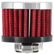 K&N Clamp On Rubber Base Crankcase Vent Filter 0.5in Flange ID 2in OD 1.5in Height K&N Engineering Air Filters - Universal Fit