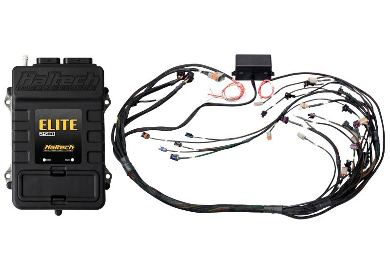 Haltech Elite 2500 Terminated Harness ECU Kit w/EV6 Injector Connectors Haltech Programmers & Tuners