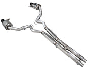 AWE 2024 Ford Mustang GT Fastback S650 RWD Touring Catback Exhaust w/ Dual Diamond Black Tips AWE Tuning Catback