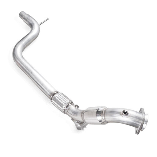 Stainless Works 2015-16 Mustang Downpipe 3in High-Flow Cats Factory Connection Stainless Works Downpipes