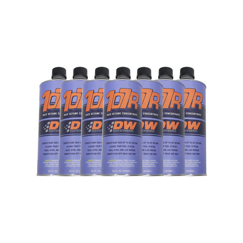 DeatschWerks 107R Race Octane Booster 32oz. Cans - Case of 8 DeatschWerks Additives