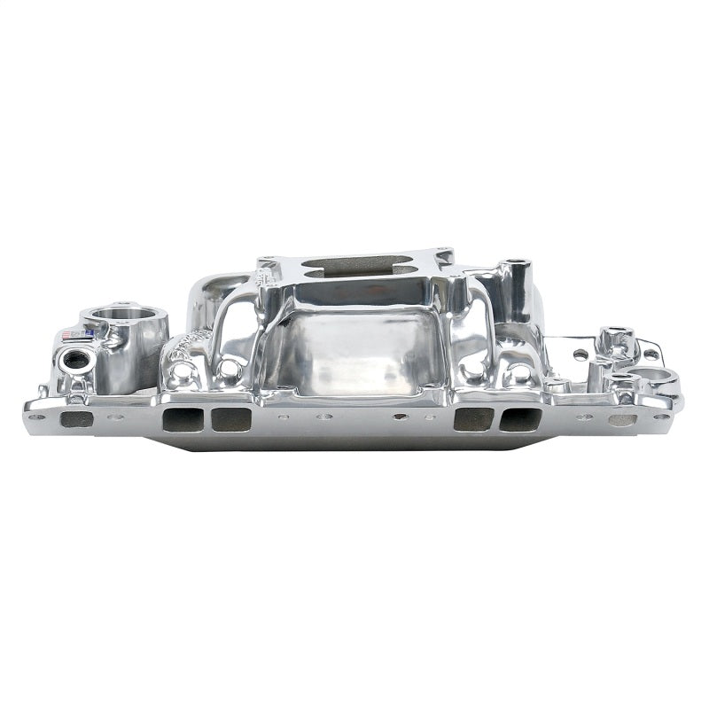 Edelbrock Polished S/B Chevy RPM Air-Gap Manifold Edelbrock Intake Manifolds