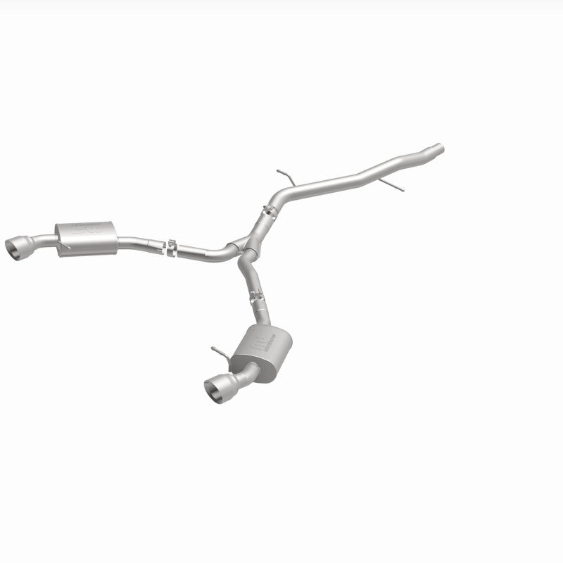 MagnaFlow 18-19 Audi A5 Dual Exit Polished Stainless CatBack Exhaust - 3in Main Piping Diameter