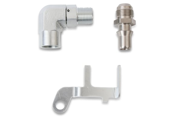 Holley 97-212 Oil Return Check Valve Adapter Kit-Holley LT Oil Pans 97-212 HOLLEY Autoparts
