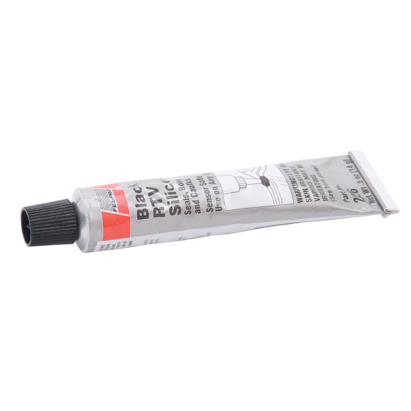 Edelbrock Silicone RTV 5 Oz Tube Black Edelbrock Motor Oils