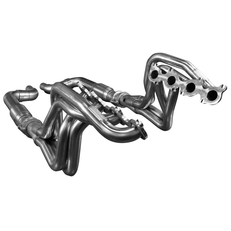 Kooks 15-24 Ford Mustang GT/Dark Horse V8 5.0L 1-7/8in SS Headers w/ GREEN Catted Connection Pipe Kooks Headers Headers & Manifolds
