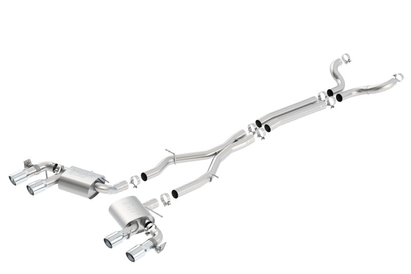 Borla 2017+ Chevy Camaro ZL1 6.2L S-Type Catback Exhaust w/ Dual Split Rear Exit Borla Catback