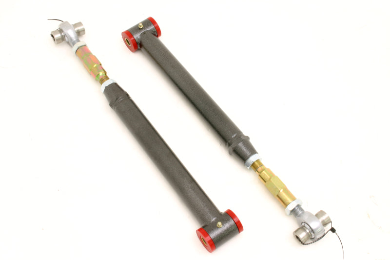 BMR 82-02 Lower control arms DOM on-car adj poly/rod end combo Black Hammertone 3rd/4th Gen F-bod BMR Suspension Control Arms