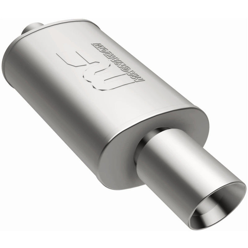 MagnaFlow Muffler W/Tip Mag Rs 14X5X8 2.25/4. Magnaflow Muffler