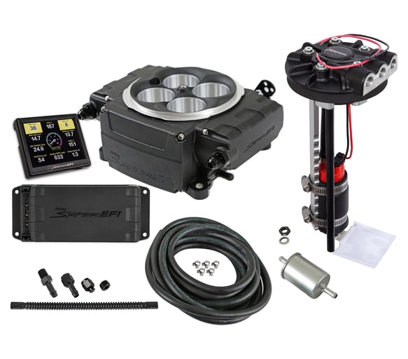 Holley Sniper 2 EFI - Black 550-511-3PD HOLLEY Autoparts