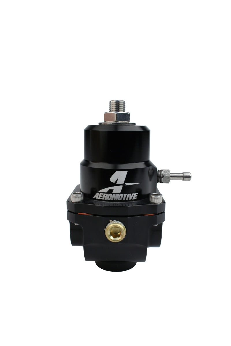 Aeromotive Adjustable Regulator - 35-75PSI - .188 Valve - (2) -08 Inlets/-08 Return Aeromotive Fuel Pressure Regulators
